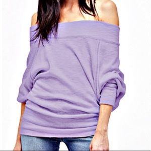 NWT Free People Palisades Off the Shoulder Top 🛍